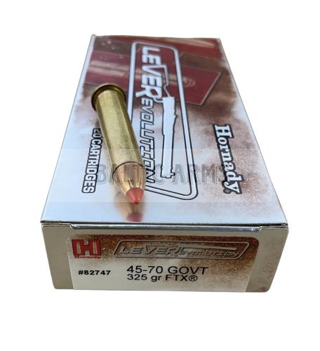 Hornady .45-70 GOV 325 GR FTX LVR